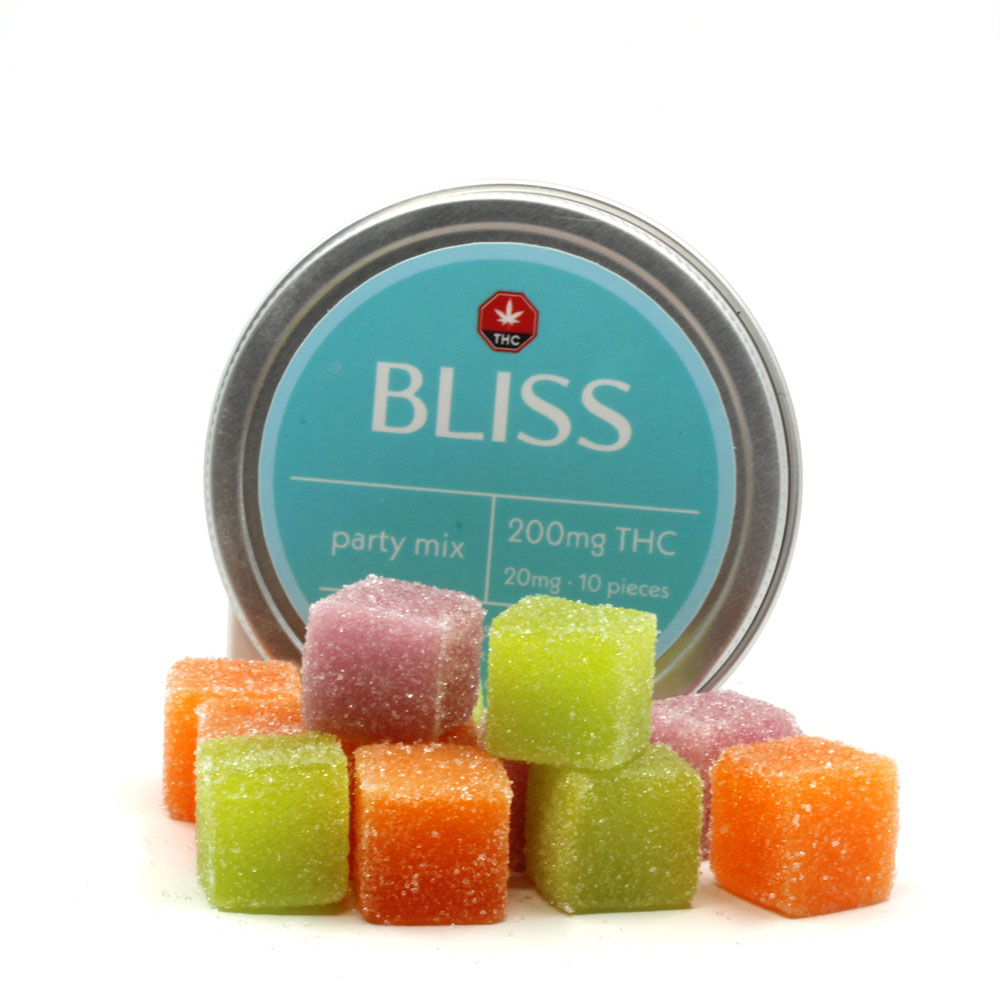 Bliss PARTY Mix 200mg Gummies