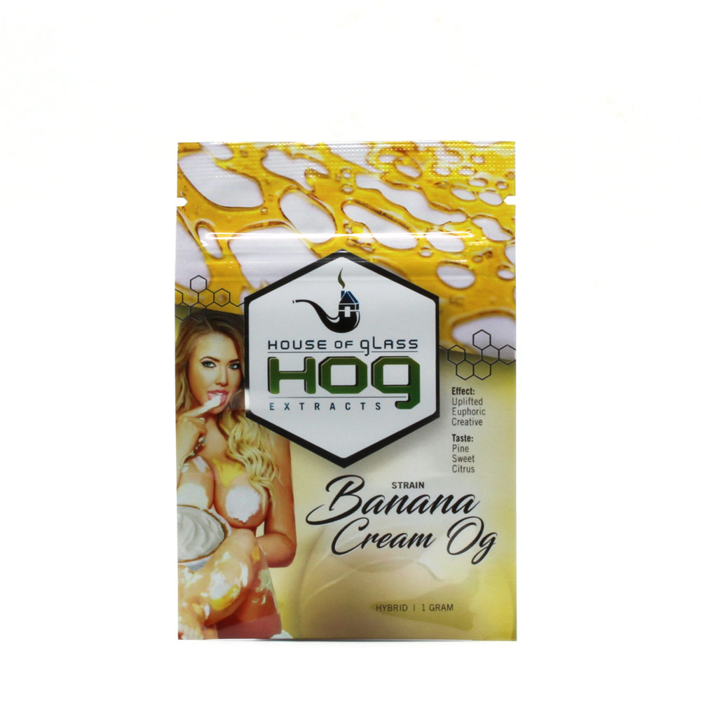Hog Hybrid Banana Cream OG Shatter