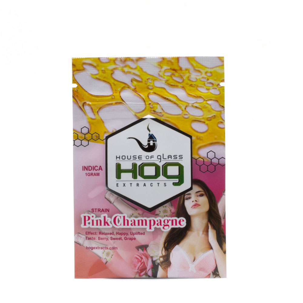 Hog Indica Pink Champagne Shatter