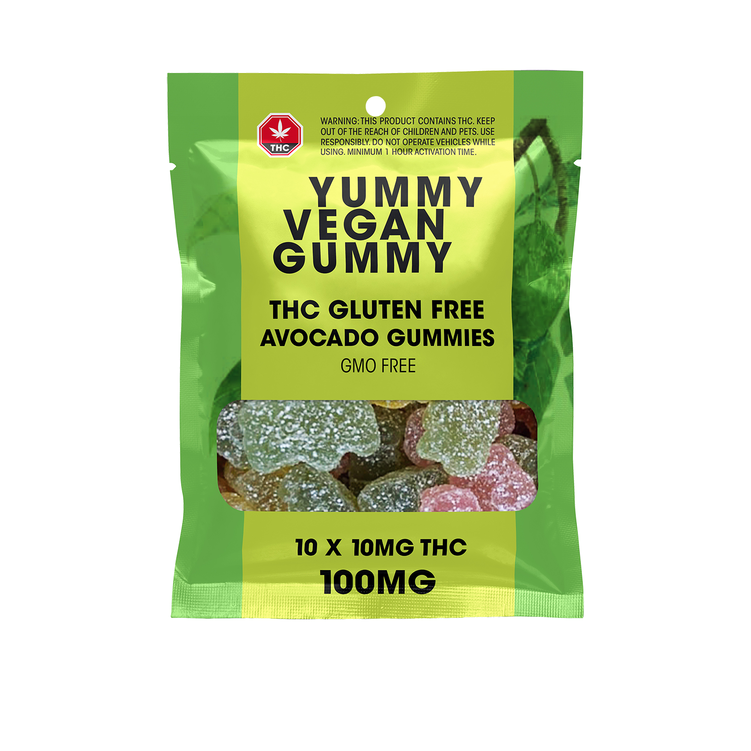 THC 100mg Yummy Gummy Assorted 