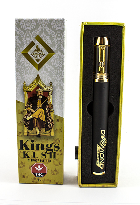 Closed - Diamond -Kings Kush- 1g Disposable vape 