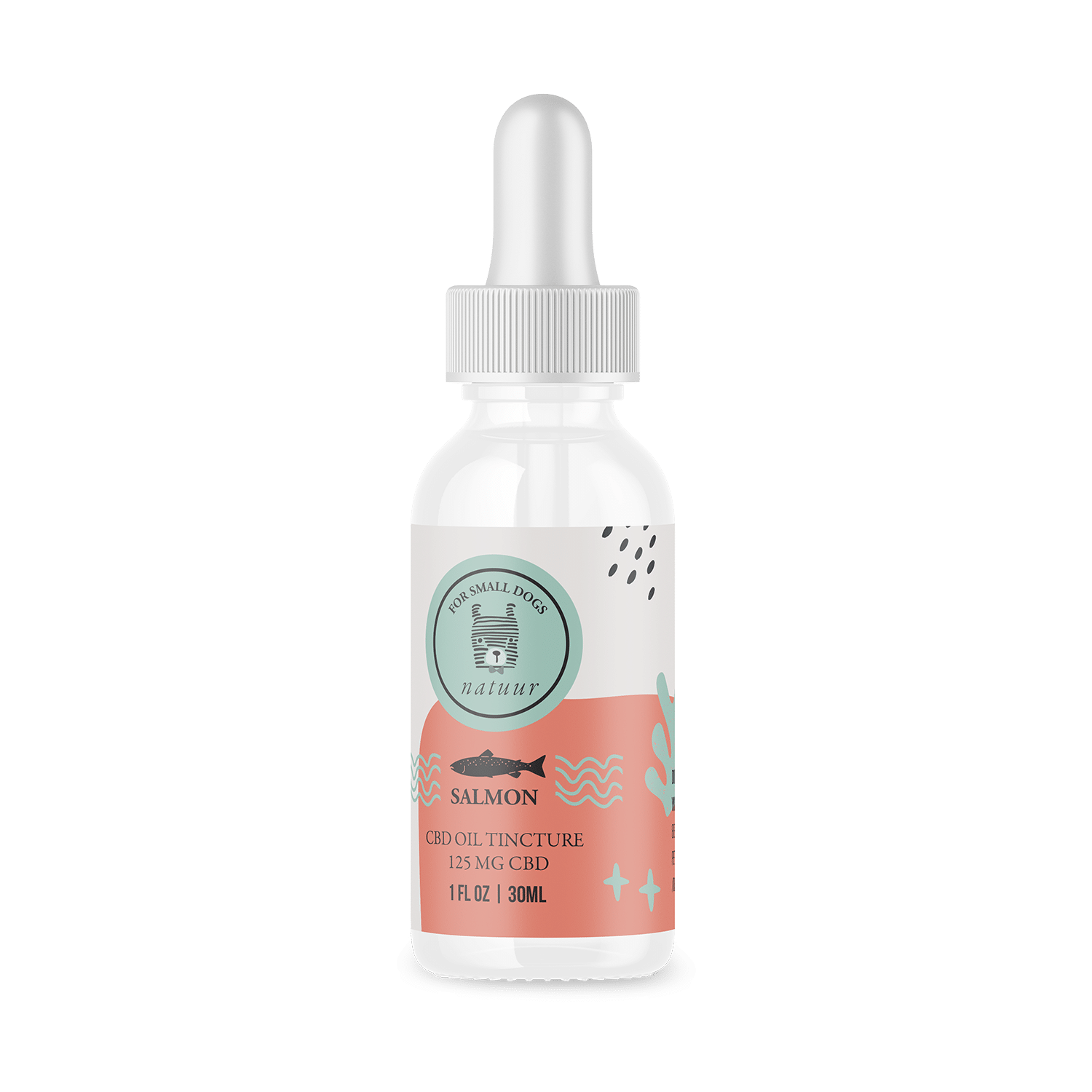 Natuur 125mg CBD for DOGS Bacon or Salmon