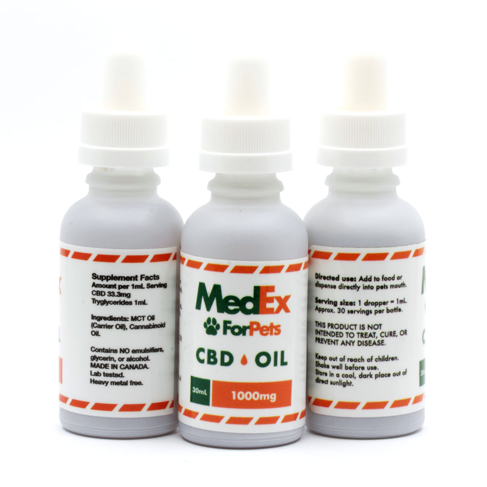 MedEx Pets 1000mg CBD Oil