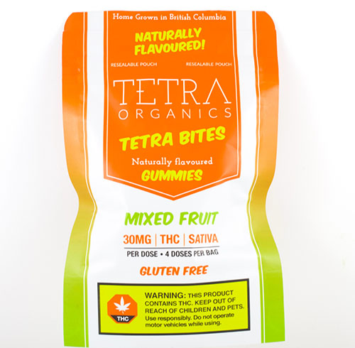 THC Gummies  SATIVA 3x Strength Tetra