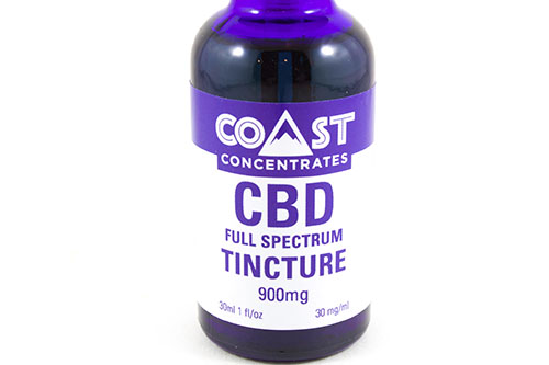 Coast Full Spectrum CBD Tincture 900mg 