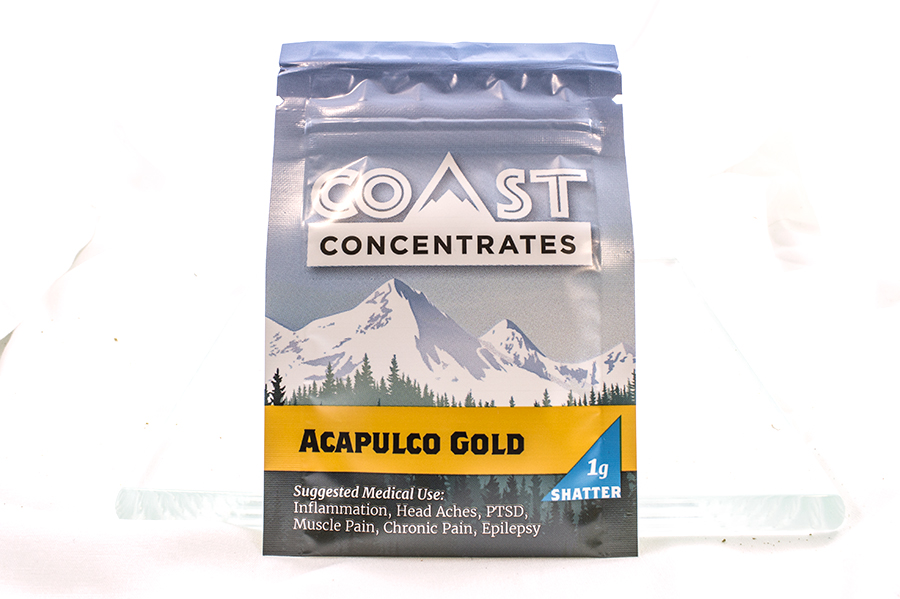 Coast Concentrates Shatter - Acapulco Gold