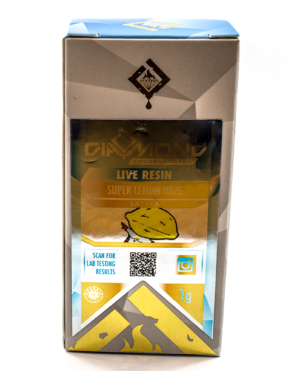 Closed - Diamond Concentrates - Super Lemon Haze Live Resin