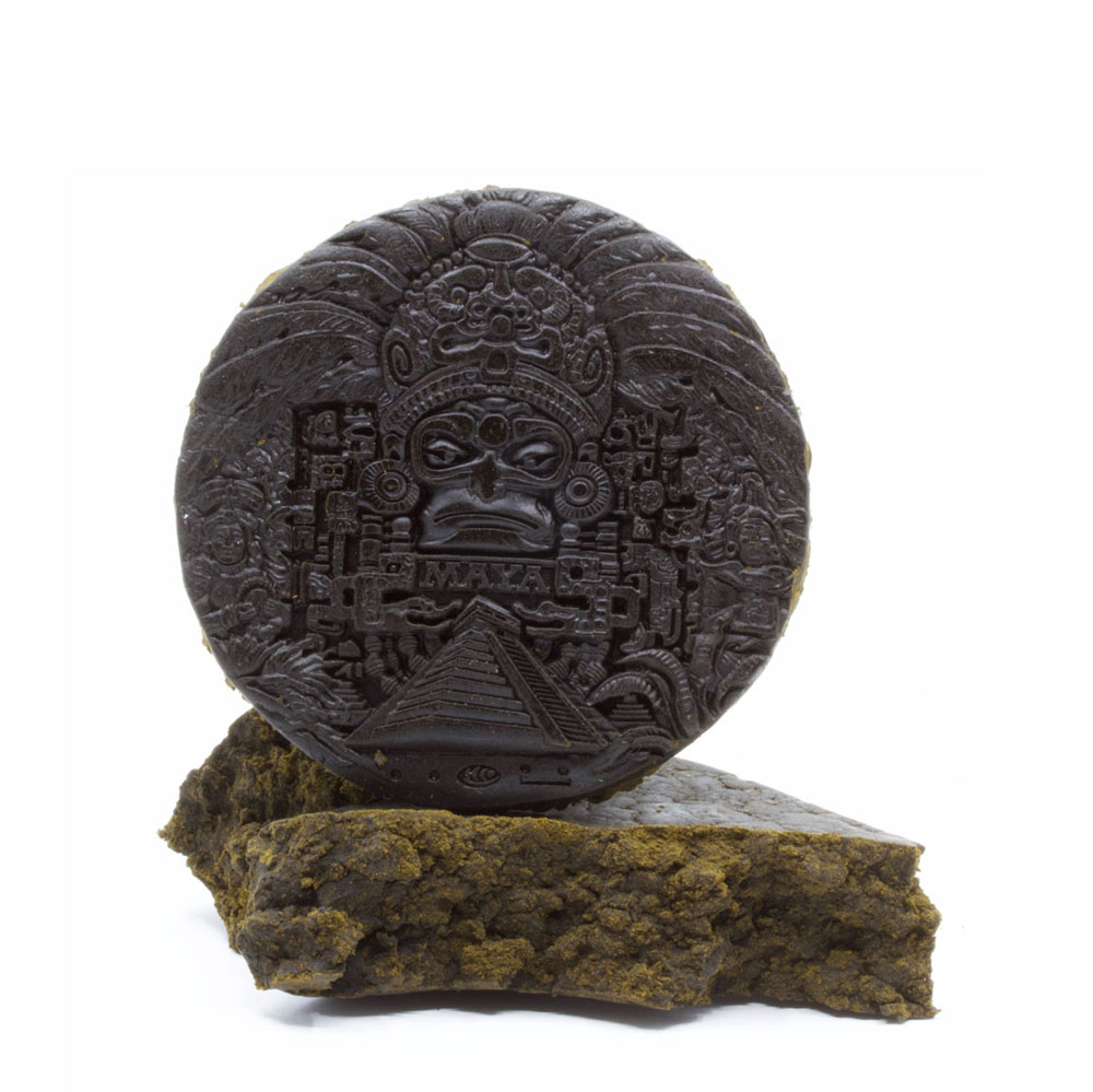 1oz Mayan Gold Hash Medallion