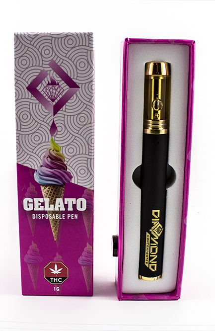 Diamond -Gelato- 1g Disposable vape pen 