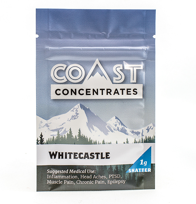 Coast Concentrates Shatter - Whitecastle