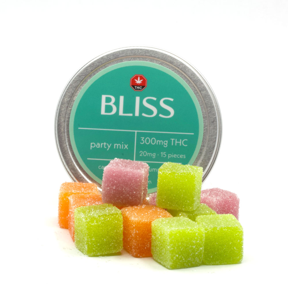 Bliss PARTY Mix 300mg Gummies
